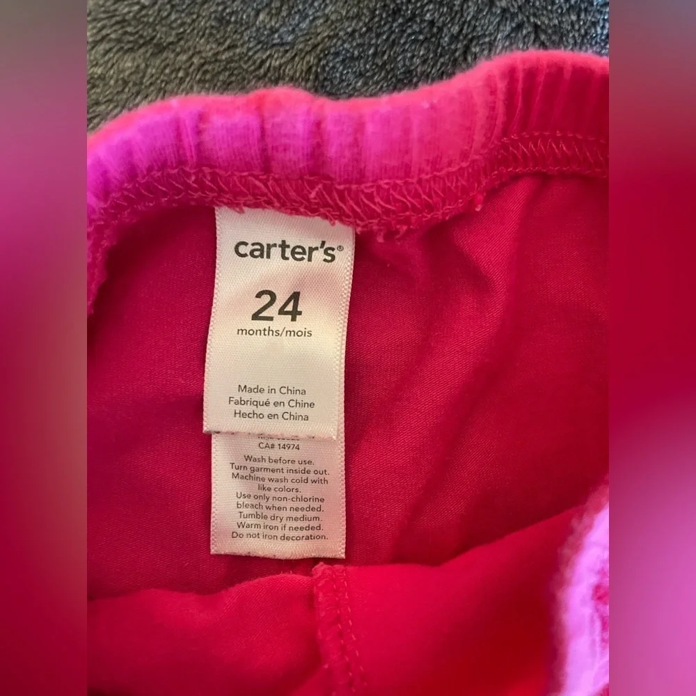 Bundle of 3: NWOT headband + oshkosh sweater + Carter’s leggings size 24M